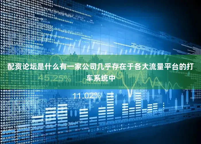配资论坛是什么有一家公司几乎存在于各大流量平台的打车系统中
